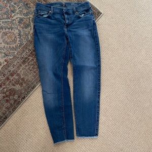 7 for all mankind ankle Guinevere jeans